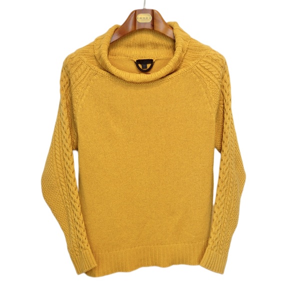 Burberry Prorsum Cable Knit Shawl Sweater